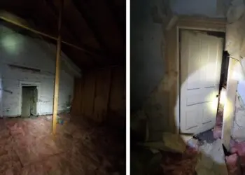 Мъж намери друга изоставена къща на тавана на собствената си къща…