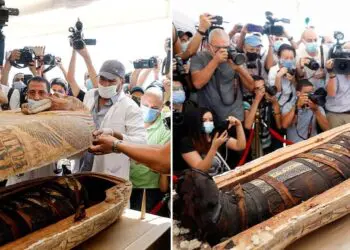 В Египет за първи път от 2500 години отвориха 59 древни саркофага пред публика