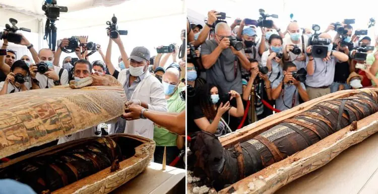 В Египет за първи път от 2500 години отвориха 59 древни саркофага пред публика