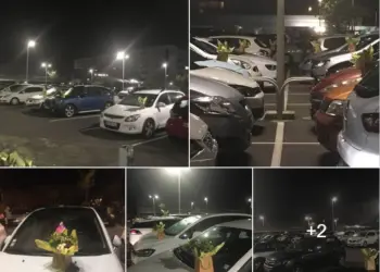 Цветарка оставя хиляди букети на медицински лица, които се борят с пандемията