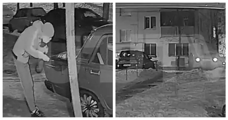 Той даде добър урок на крадците, които източиха бензина от колата му