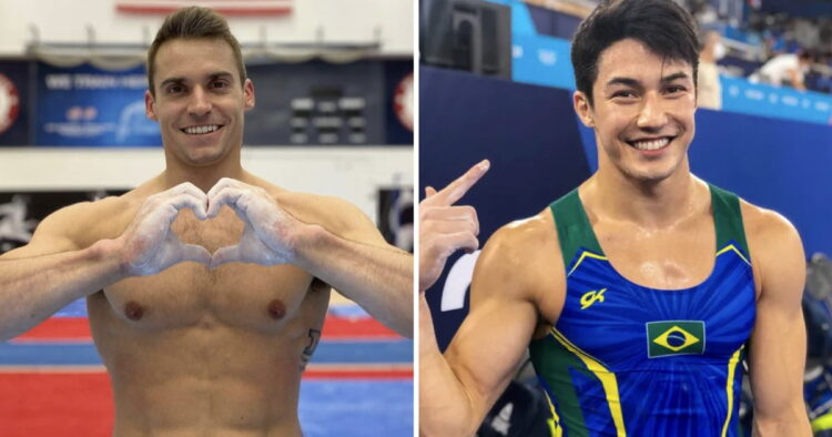 Очарователни мъже спортисти, участващи на олимпиадата в Токио 2020