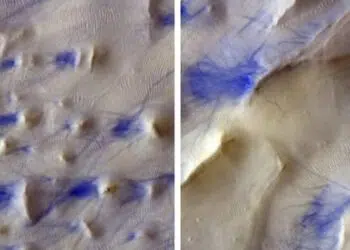 Публикувани мистериозни снимки от повърхността на Марс