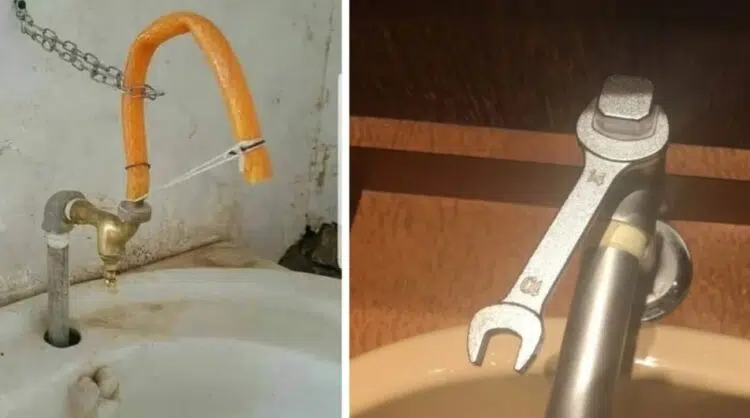 Когато водопроводчикът е икономичен, но с въображение