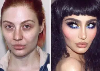 14 примера за това как гримът променя външния вид на eдна жена без Photoshop