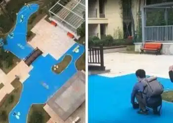 Строителите построиха пластмасово езеро вместо истинско