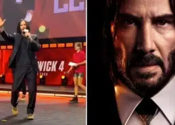 Киану Рийвс коленичи пред феновете си ВИДЕО