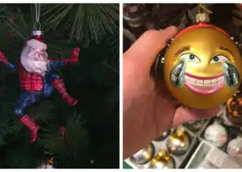 Много странна коледна украса, която просто е страшна да се закачи на елхата!
