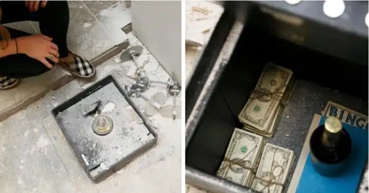 Двойката намери съкровището по време на ремонт