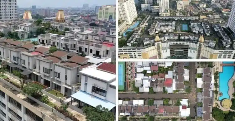 Жилищен комплекс, построен върху покрива на търговски център в Джакарта ВИДЕО