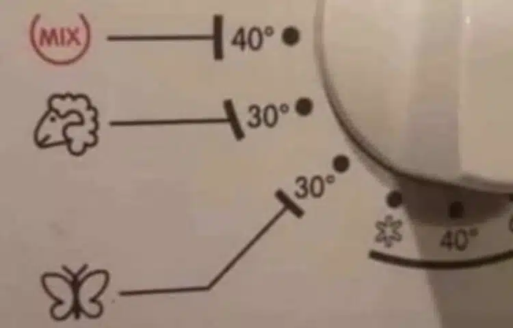 Символът пеперуда на пералнята е много полезна функция! Всеки трябва да я знае!